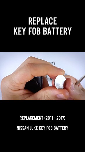 Nissan Juke Key Fob Battery Replacement (2011 - 2017) #auto #howto #battery #carfob #keyfob #nissan #juke #diyrepair #carhacks #batteryreplacement