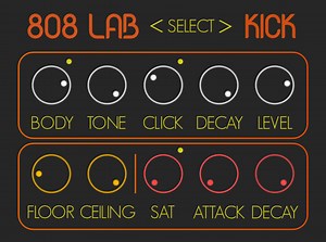 808 Lab by SampleScience - 808 Plugin VST VST3 Audio Unit