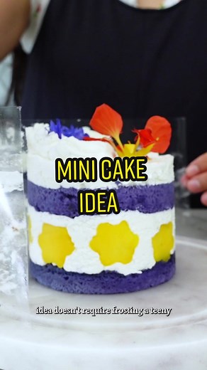 Mini Cake Ideas without Frosting