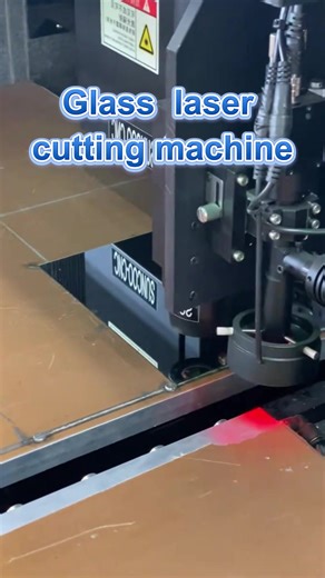 Glass laser cutting machine.#glassmachine #glasscuttingmachine #cnc #cutting #equipment #glasscutting #lasermachine #manufacturing #glass