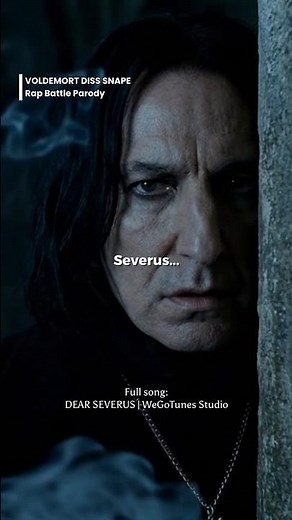 DEAR SEVERUS - A letter to The Double Agent | Harry Potter rap battle parody by WeGoTunes Studio