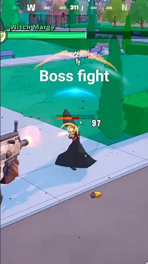 witch marge boss fight #fortnite #simpsons