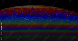 Vivid rainbow colours of a Macro soap bubbles creating psychedelic patterns under light dome Stock Video