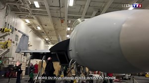 1.2M views · 23K reactions | Le porte-avions américain Gerald Ford navigue actuellement au large des côtes françaises. Une équipe de TF1 a pu se rendre à bord en exclusivité pour découvrir de l'intérieur ce colosse aux dimensions hors normes. | TF1 INFO | Facebook
