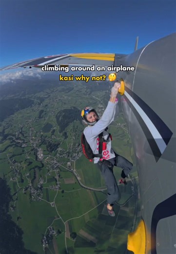 climbing level 10000000 🧗‍♂️✈️💯 #redbullph #givesyouwiiings #climbing