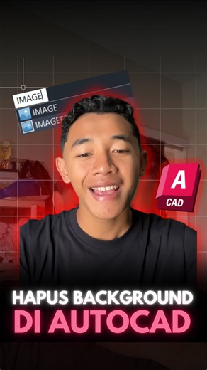 Zacky Naufal | Konstruksi Jeki! on Instagram: "cara remove background gambar di autocad #tekniksipil #autocad"