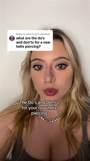 Helix Piercing Healing: Essential Do's and Don'ts