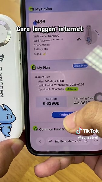 Cara ni beli plan internet ! #tutorial
