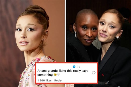 Ariana Grande’s Recent Instagram Activity Suggests That She’s Fully Aware Of All The Distasteful Cynthia Erivo Memes, And People Feel Really Bad