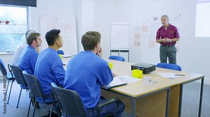 On the job training for blue collar workers or new recruits