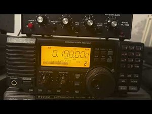 I'm collecting BBC Radio 4 198 kHz Shipping Forecast recordings on all my radios: Icom IC-R75