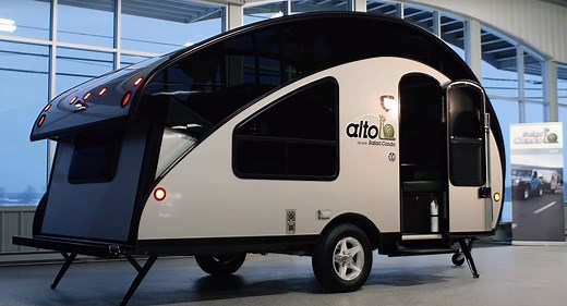 Alto R1713 Teardrop Trailer Does Things Differently, And Shines Because of It