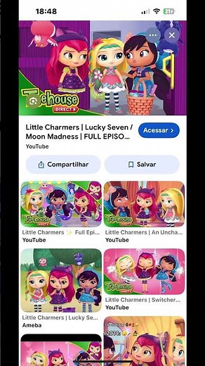 Seven o gato da sorte loucura da lua episódio completo Little Charmers