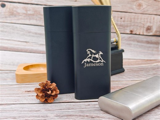 Custom Humidors, Metal Humidors, Gifts for Men, Gifts for Him, Ideal Cigar Accessories, Engraved Humidors, Gifts for Grandfather, - Etsy