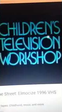 Opening to Sesame Street Elmocize (1996) VHS
