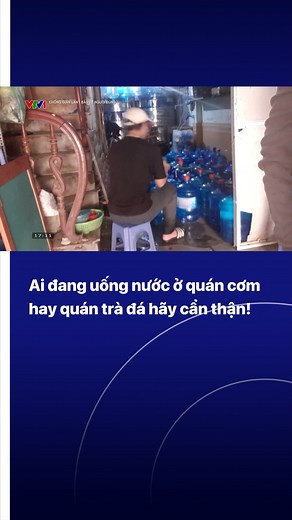 1.8M views · 6.8K reactions | "Em nghĩ là không đảm bảo, nhưng em không bán nhiều, em chủ yếu bán cho các bác trà đá, hàng cơm thôi. Mà đa phần nước này về họ rửa ráy nấu canh nấu cơm chứ còn ai người ta uống trực tiếp" Chủ cơ sở sản xuất nước "sạch" chia sẻ. #baovenguoidung | VTV Nói không với thực phẩm bẩn | Facebook