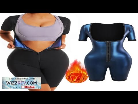 Women Sauna Suit Sweat Shirts Slimming Hot Thermal Fat Burning Shaper Waist