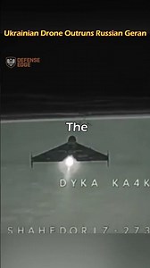 Ukrainian Drone Outruns Jet-Powered Geran! #Geran3 #InterceptorDrone #UkraineWar