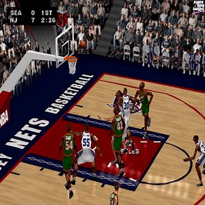 21K views · 513 reactions | NBA Live 2000 | Sonics vs. Nets | Black Lung Bandit Gaming | Facebook