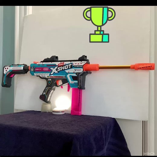 X-SHOT Skins PRO AEB - Accuracy / Firing Demonstration - 70 Feet! #shorts #nerf #xshot #xshotpro #nerfcollection