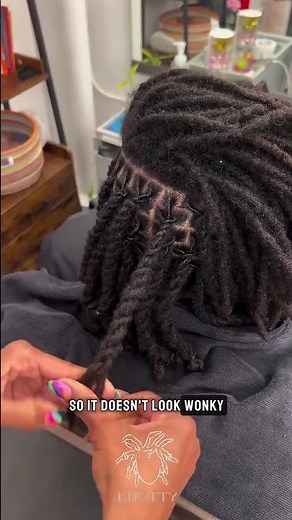 Perfect 3 Strand Twist on Locs Tutorial! 🌪️💁🏾‍♀️✨ #Locs #NaturalHair #Tutorial