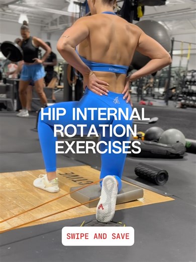 TAYLA ROSE | PHYSIOTHERAPIST on Instagram: "WHY train hip internal rotation? (PS Read below for a free resource) ▫️ Load distribution: Adequate hip IR allows the femur to move efficiently in the socket, reducing “pinching” at the front of the hip during squats, lunges, and running. ▫️ Pelvic control: Strong IR helps maintain pelvic stability, influencing how your glutes, core, and lower back share load. ▫️ Injury resilience: Poor hip IR is often linked to compensations that drive stress into the