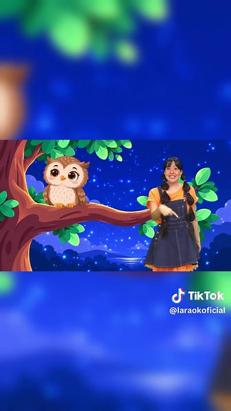 La Lechuza | Canción Infantil para Dormir con Lara OK 🦉