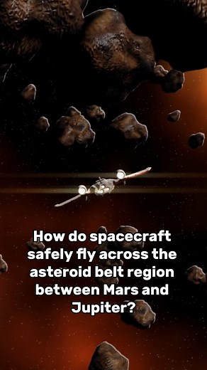 How do spacecrafts safely fly across Mars and Jupiter? #Mars #Jupiter #reelsfypシ #fypシ゚viralシ | Future Worlds
