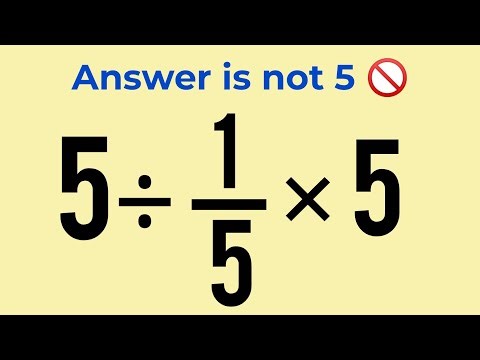 Most People Get This Simple Math Problem Wrong!
