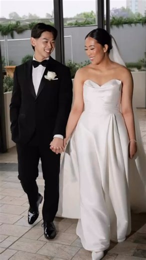 Real bride Han wearing Sophia Tolli – Ansell 🤍 Han looks so beautiful and elegant in her Ansell gown – the perfect mix of classic and modern. It was such a pleasure helping her find her dress for the big day, and we wish her all the very best as she starts this new chapter 💍✨ 👰‍♀️ Gown: Sophia Tolli – Ansell 📍 Brides & Bloom, Mawson Lakes #RealBride #BridesAndBloom #SophiaTolli Ansell AdelaideBride BridalInspo BloomWithConfidence | Brides and Bloom