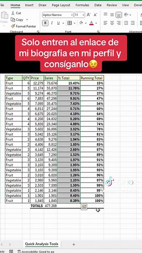 Excel trabajos on TikTok