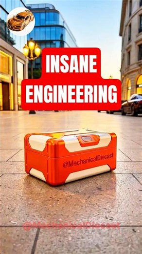 Insane Transforming Mechanical Diecast Box to Mini Cooper S Model Car Transformation