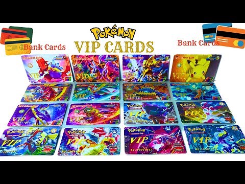 HAVE YOU EVER SEEN POKEMON VIP CARDS AND POKEMON BANK CARDS ? | POKEMON BANK VIP CARDS #pokemon #yt