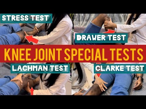 Knee Joint Special Tests under 10mins | Lachman Test, Drawer test McMurray Test, more| Physiotherapy