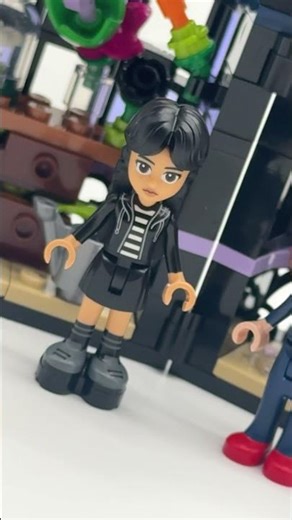 Day 12: Halloween 2025 - LEGO Wednesday Black Dahlia Flower