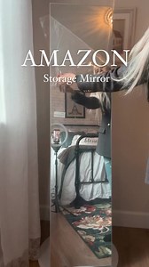 91K views · 562 reactions | On major sale today! Link in comments 拾 I love this rotating storage mirror. Makeup mirror inside with 3 light settings. Storage for everything you need to get ready fast! Even has a pull down shelf to lay things while you get ready. Fits into small space and looks great in the room. XO ~ Julie #mirror #storagesolutions #storageideas #organization #StayOrganized #organizedhome #organizingtips | The Design Twins | Facebook