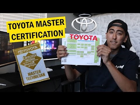 HOW TO BE A TOYOTA MASTER TECHNICIAN IN 2021