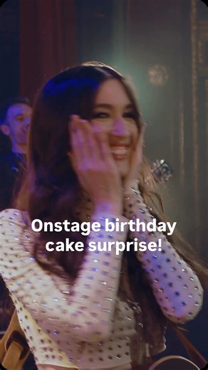 Kate Voegele | The best band and crew EVER surprised me with a confetti birthday cake onstage in Montréal! I couldn’t have asked for a better crowd to... | Instagram
