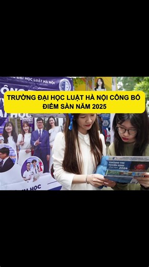 Điểm sàn Đại học Luật Hà Nội 2025: Những điều cần biết
