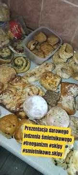 Presentation of free garbage food #freeganism #skipy #smietnikowe.skipy