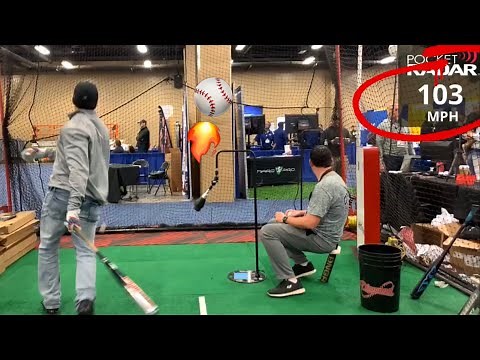 Fastest Baseball Swing! Exit Velocity Tips & Drills with The Swingman!