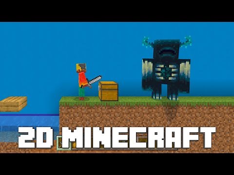 I made Minecraft 2D with 1 Command!