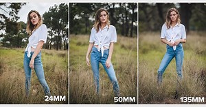 Prime Lens Portrait Shootout: 24mm vs 35mm vs 50mm vs 85mm vs 135mm