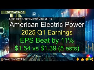 American Electric Power (AEP|$57.4B) - 2025 Q1 Earnings Analysis