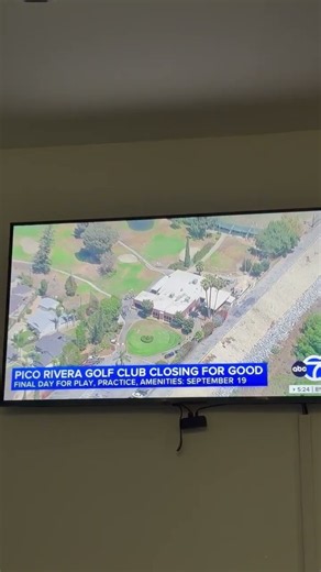 Pico Rivera Golf Course Closing For Good
