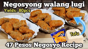 768K views · 10K reactions | "Tofu Cheese Puffs" May tokwa ba kayo sa bahay niyo? Tara gawan natin ng recipe yan na pwedeng pang negosyo. Mura lang ang nagastos ko sa mga ingredients dito pero 80pcs ang nagawa ko, kaya 8 orders ang magagawa mo dito. | Lokong Kusinero | Facebook