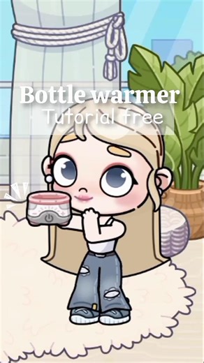 ⊹ ࣪ ˖Free bottle warmer tutorial!ᝰ.ᐟ #avatarworld #pazu #fypシ゚viral