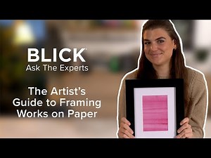 Professional Framing Tips for Works on Paper | Glazing, Matting & Mounting Explained