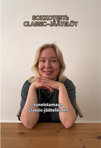 Sokkotesti: Kolme jäätelöä, montako osut oikein?