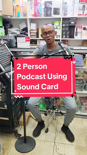 How to Setup a Two Person Podcast with Sound Card